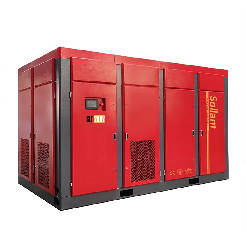 250KW VSD Rotary Screw Air Compressor factory